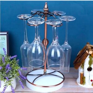 NWOT wine glass rack